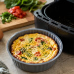 Omelete na airfryer: receita fácil, rápida e prática para o dia a dia